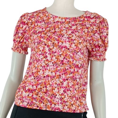 Haut court de la marque manches bouffantes de et orange taille S (36) - gmo - Modalova