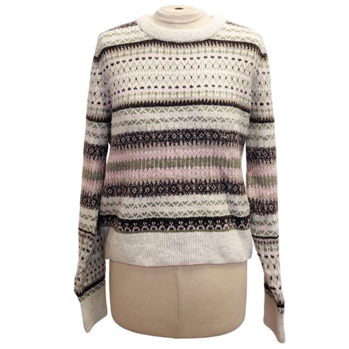 Pull en maille  motif jacquard - L - mango - Modalova