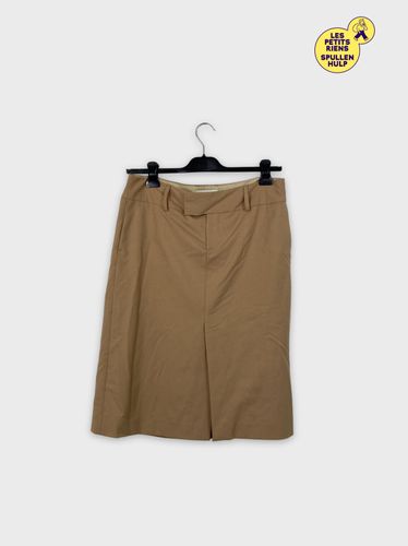 Jupe crayon beige XL 42 14 - zara woman - Modalova
