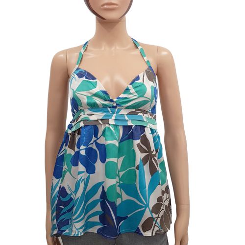 Top corsage Dos-nu T 1 imprim floral - burton - Modalova