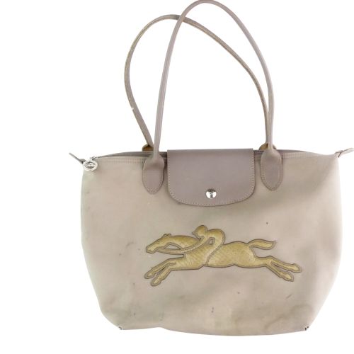 Sac ancien Longchamp gris - longchamp - Modalova