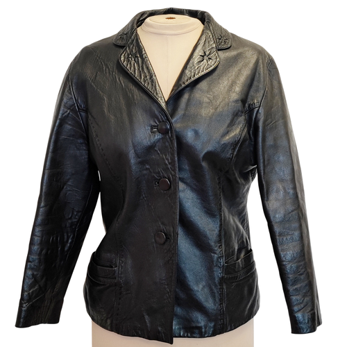 Veste en cuir estim - 42 - vintage - Modalova