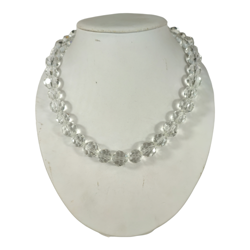 Collier BLING-BLING avec perles faon cristal  facettes ! - Label Emmaus - Modalova