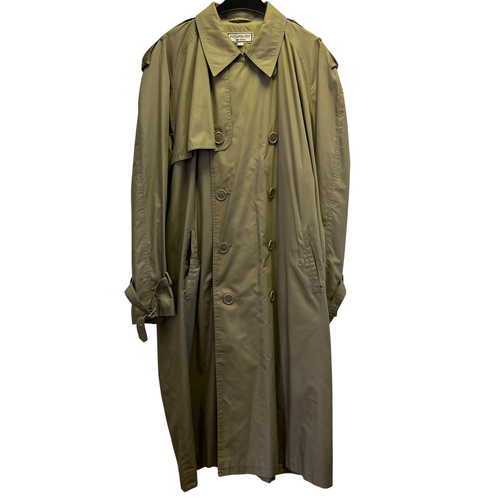 Trench Yves Saint Laurent kaki - T.52 - Label Emmaus - Modalova