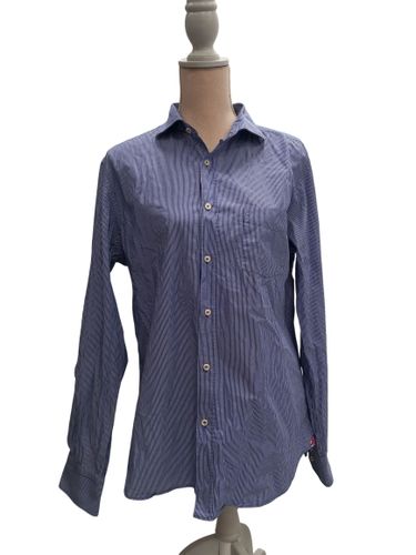 Chemise bleue  carreaux - massimo dutti - Modalova