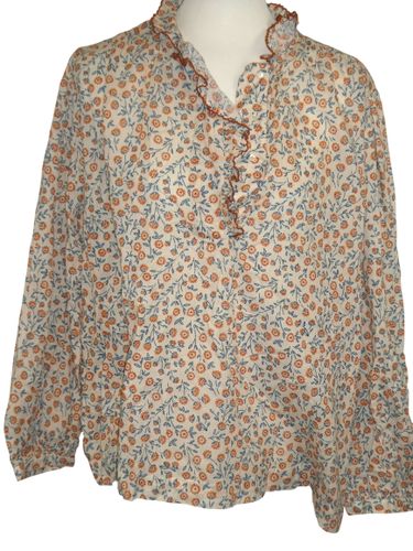 Chemisier cru motif floral - Taille 44 - cyrillus - Modalova
