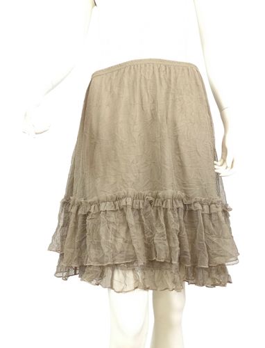 Jupe "Mia SOANA" beige taille 3 - Label Emmaus - Modalova