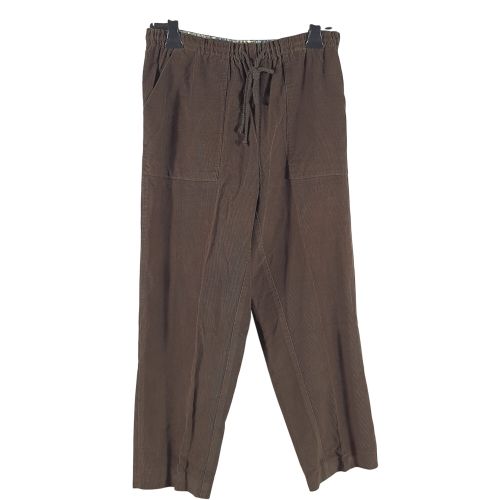 Pantacourt en velours - 40 - damart - Modalova