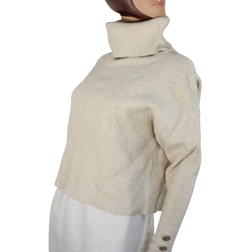 Pull Beige Taille Estime M/L - cache cache - Modalova
