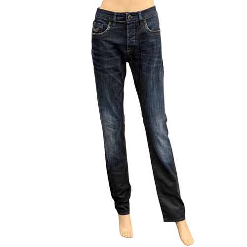 Pantalon Jean W 29 = T 38/40 denim fonc/noir dlav - kaporal - Modalova