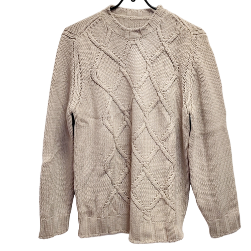 Pull en maille cru - Xl - vintage - Modalova