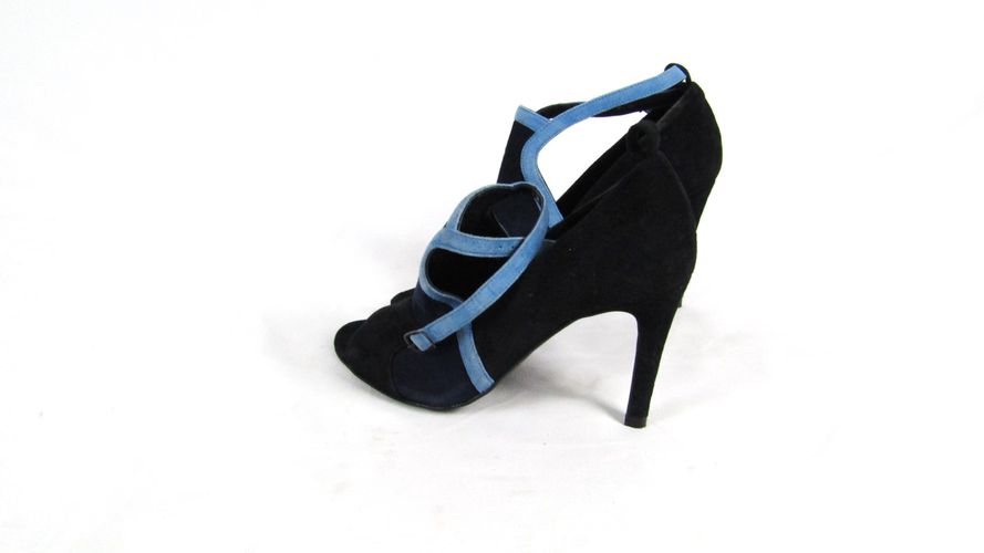 Sandales  talon en velours et nu - pieds , Pointure : 37 - minelli - Modalova