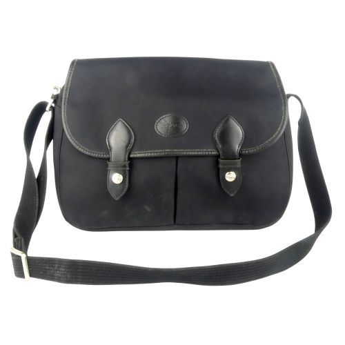 Sac besace Longchamp en tissu noir - longchamp - Modalova