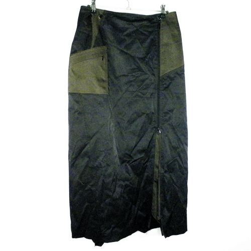 Jupe Noire & Marron PM Taille 40 - Label Emmaus - Modalova