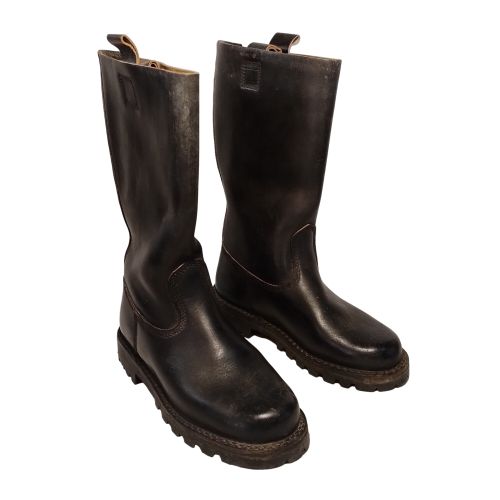Bottes en cuir de pompier, semelle ALPEX - Label Emmaus - Modalova