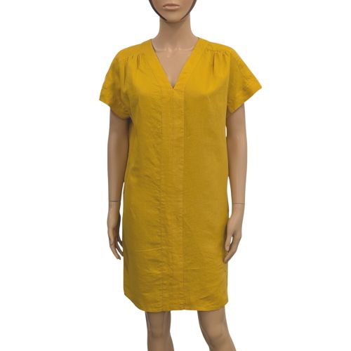 Robe tunique Maison 123 T 34 en lin d'or Mod. Nadine - monoprix - Modalova