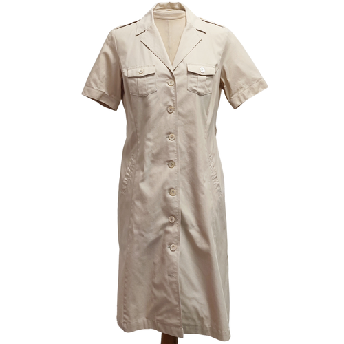 BROOKS BROTHERS - Robe chemisier beige - 40 - 346 brooks brothers - Modalova