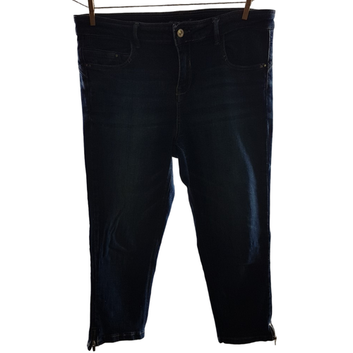 Pantacourt jean dlav - . - Taille 40 - grain de malice - Modalova