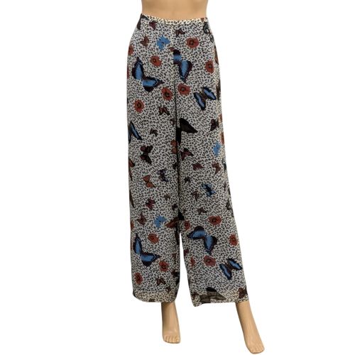 Jungle T 38 Pantalon fluide vintage en voile imprim papillons - kenzo - Modalova