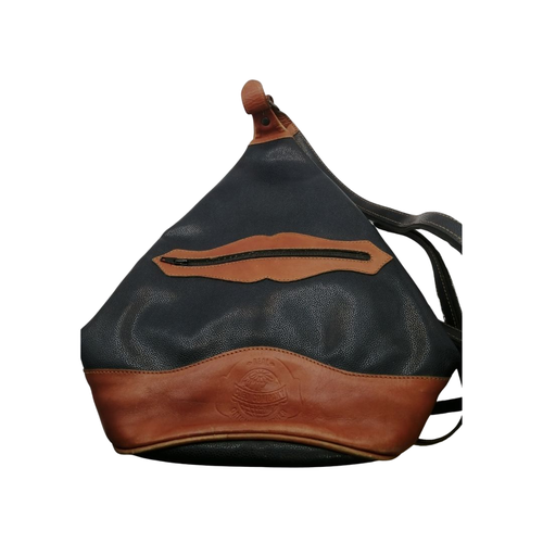 Sac  bandoulire en Cuir marine - clo - Modalova