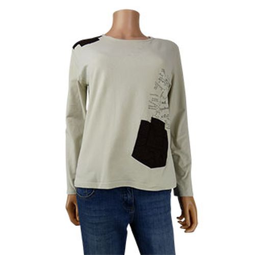 T-shirt cru et marron imprim - taille 42 - tbs - Modalova
