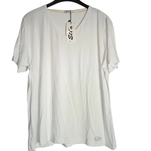 T-shirt manches courtes, , Taille: 4xl - ella fashion - Modalova