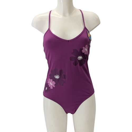 Jamais port avec tiquette Maillot de bain 1 pice T 46 fleurs floques - sans marque - Modalova