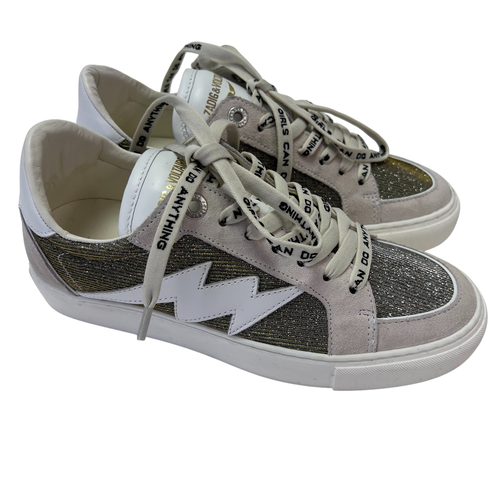 Baskets Zadig&Voltaire Cuir Blanc - T.36 - zadig & voltaire - Modalova