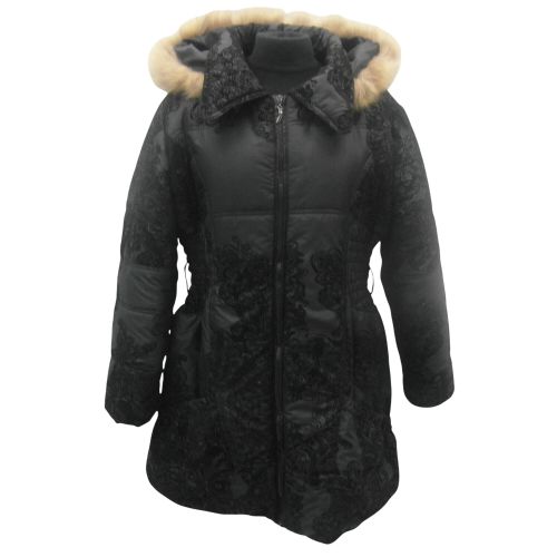 Manteaux  capuche taille (L) de la marque Paris - piment rouge - Modalova