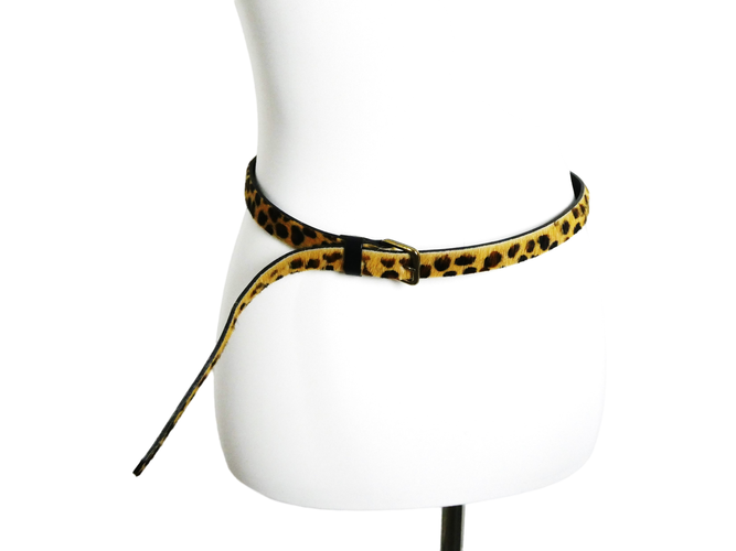 Ceinture fourrure lopard L 90 cm - taille 36 - monoprix - Modalova