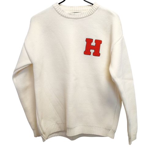 Pull en maille "H" - L - Homme - ikao paris - Modalova