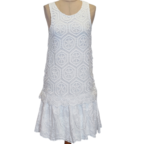 Robe en dentelle blanche - 38 - desigual - Modalova