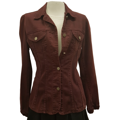 Veste en jean rouge - taille 1 - school rag - Modalova