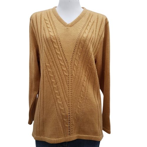 Pull d'or - Taille 42/44 - daxon - Modalova