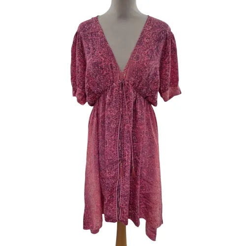 Robe rose imprime - Manoukian - L - manoukian - Modalova