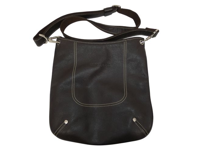 Sac  bandoulire en cuir de marque - longchamp - Modalova