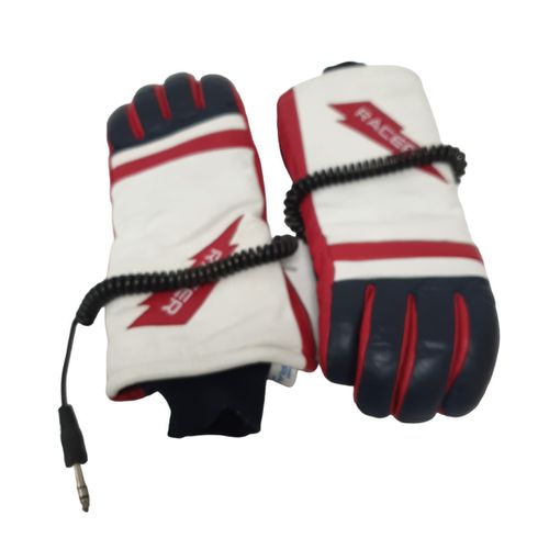 Gants de moto vintage chauffant - 1982 - racer - Modalova