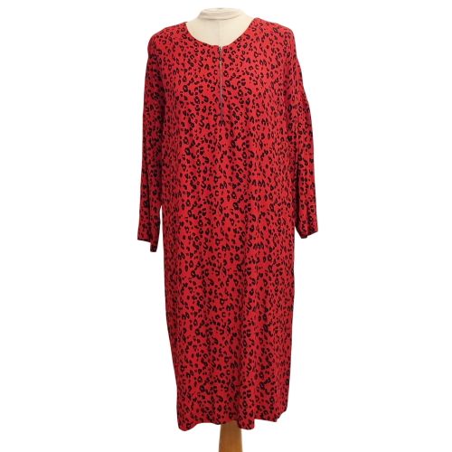 UN JOUR AILLEURS - Robe motif lopard - 42 - un jour ailleurs paris - Modalova