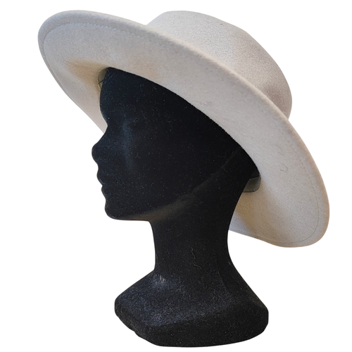 VINTAGE - Chapeau gris - Femme - vintage - Modalova