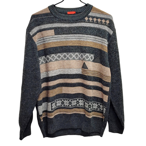 Pull en maille vintage - L - Homme - tissaia - Modalova