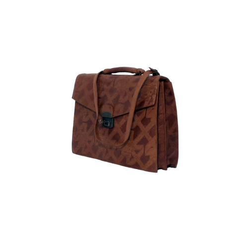 Serviette Cartable - Cuir Gaufr - sylvain lefebvre - Modalova