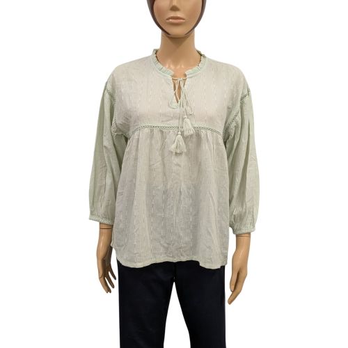 Jamais port Avec tiquette Blouse Tunique Camaeu T M en coton clair - camaieu - Modalova