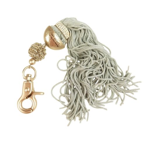 BIJOU de sac "CARON" en mtal argent et passementerie - Label Emmaus - Modalova