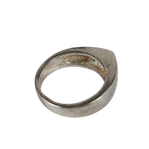 Bague "La pointue" en mtal argent - taille 51 - Label Emmaus - Modalova