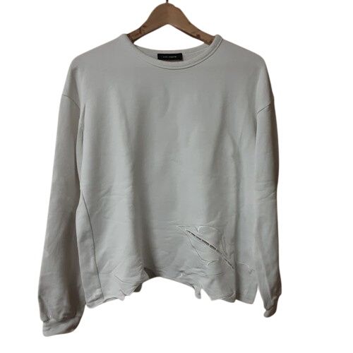 Sweat blanc modle KUKLIK " cop copine" T40 - Label Emmaus - Modalova
