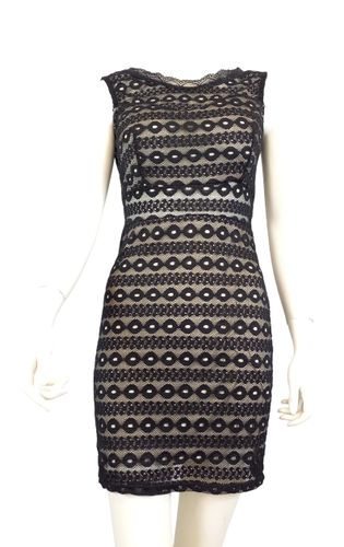 Robe noire dentelle - Label Emmaus - Modalova