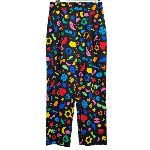  - Pantalon motif symbole - 36 - love moschino - Modalova