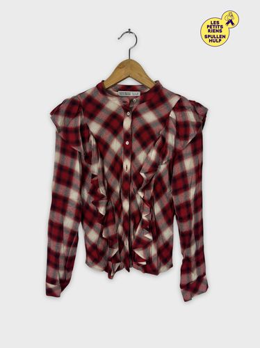 Chemise  carreaux blanc noir basic XS  - Zara - Modalova