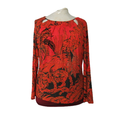 HF231 - Top ambiance jungle - Taille 2XL - desigual - Modalova