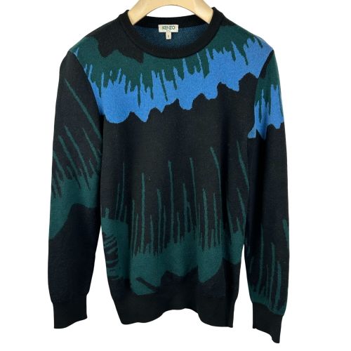 Paris - Pull  motifs 100% coton - Taille S - Kenzo - Modalova